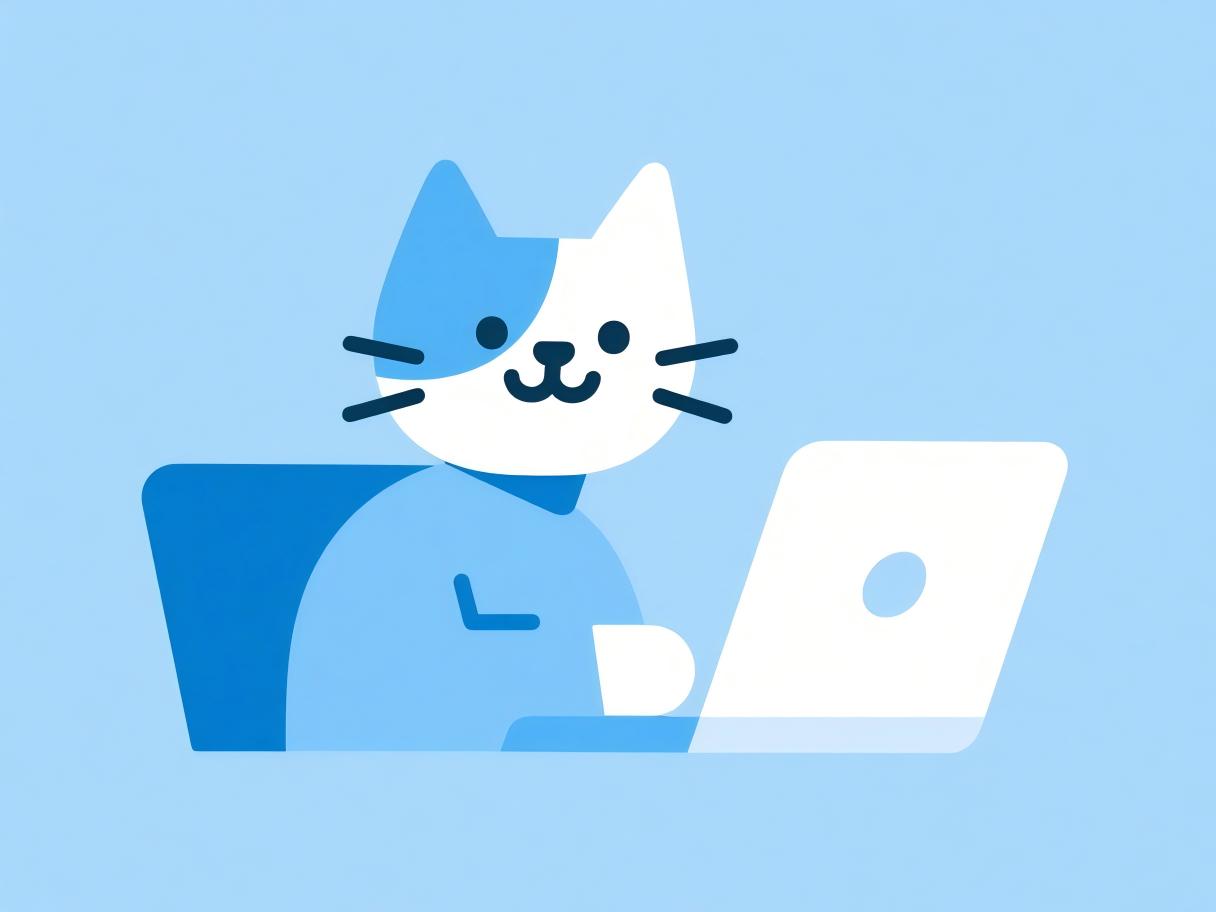 馋猫工作室插画